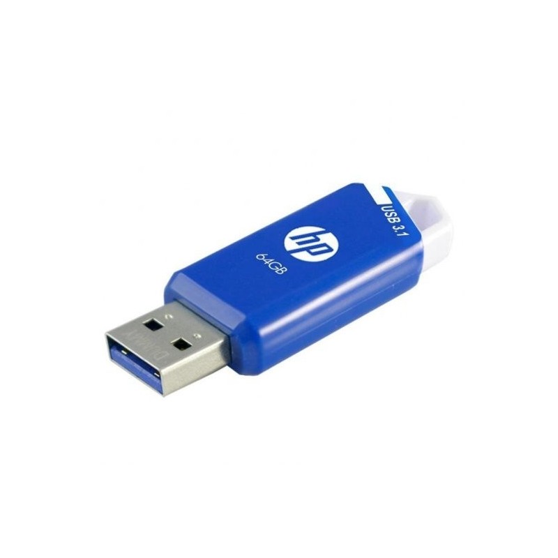 Memoria USB 3.1 HP x755w da 64 GB - Blu (pendrive) Memoria USB 3.1 HP x755w da 64 GB - Blu (pendrive)