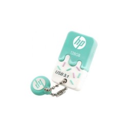 Memoria USB 3.1 HP X778W da 128 GB - Design gelato verde e bianco (pendrive)