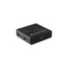 Conceptronic Hubbies 02 Extensor de USB-A 3.0 a 4 Puertos USB-A 3.0 - 5Gbps - Negro