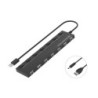 Conceptronic Hub USB-A 2.0 con 7x USB-A 2.0 - Interruptores de Encendido Individuales - Base Imantada