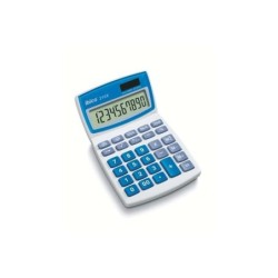Ibico 210X Calculadora de Sobremesa - Teclas Grandes - LCD de 10 Digitos - Pantalla Inclinable Ajustable