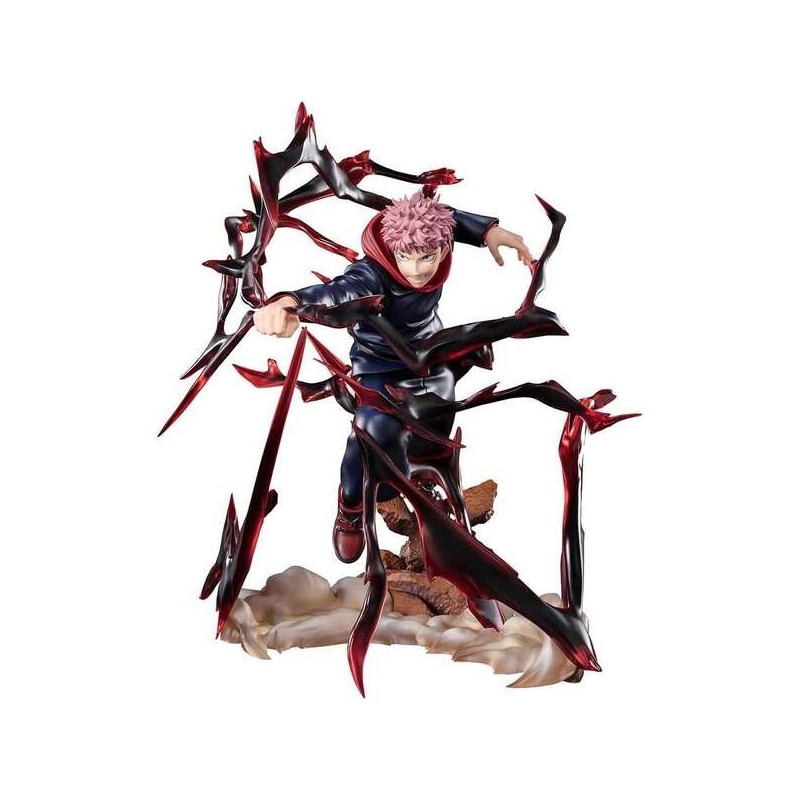 Tamashii Nations Figuarts Zero Jujutsu Kaisen Yuji Itadori Black Flash Attack Mode - Figura da collezione - Altezza 19 cm circa. Tamashii Nations Figuarts Zero Jujutsu Kaisen Yuji Itadori Black Flash Attack Mode - Figura da collezione - Altezza 19 cm circa.