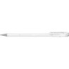 Pentel Hybrid Milky Penna a sfera - Punta fine 0,8 mm - Tratto 0,4 mm - Inchiostro gel opaco - Colore bianco pastello 12pz 12pz