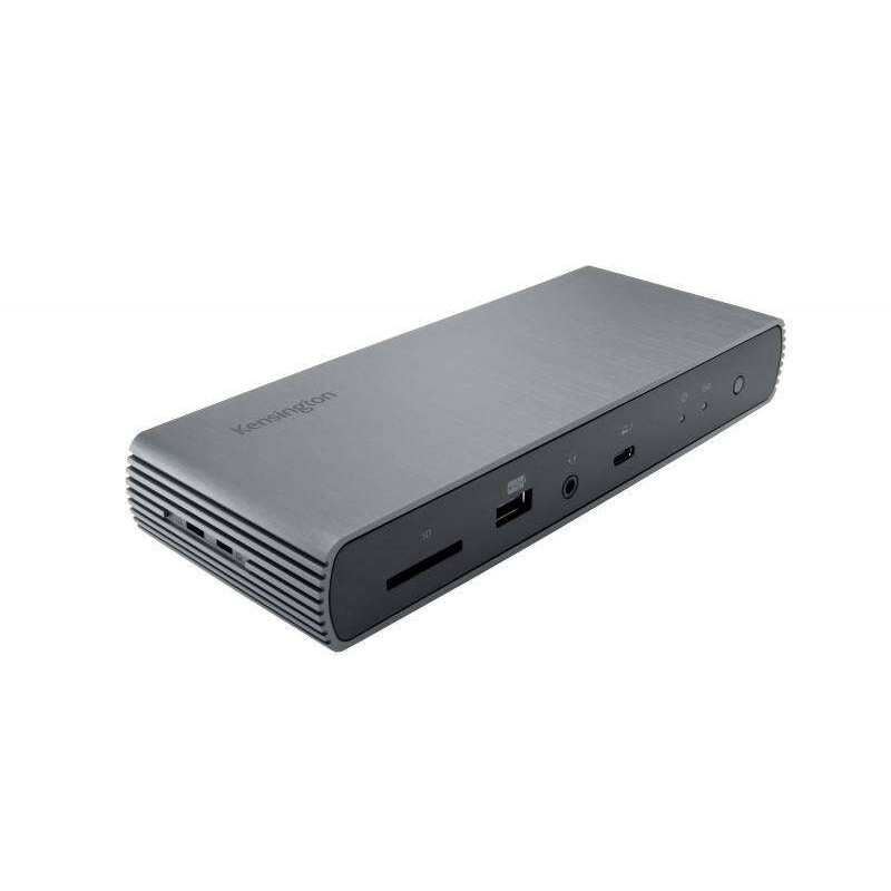 Kensington SD5700T 4K Dual Thunderbolt 4 con 90 W de Pd - Suministro Total de Energia - Plata Kensington SD5700T 4K Dual Thunderbolt 4 con 90 W de Pd - Suministro Total de Energia - Plata