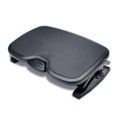 Poggiapiedi Kensington Solemate Plus - Inclinazione fino a 20 gradi - Pannello poggiapiedi testurizzato - Colore nero