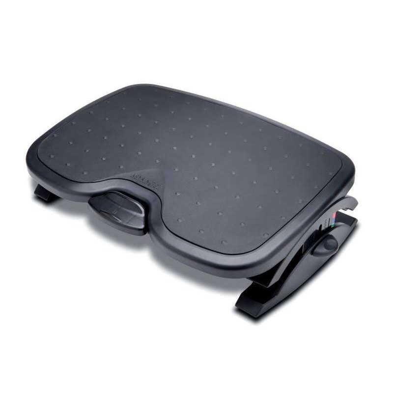 Poggiapiedi Kensington Solemate Plus - Inclinazione fino a 20 gradi - Pannello poggiapiedi testurizzato - Colore nero Poggiapiedi Kensington Solemate Plus - Inclinazione fino a 20 gradi - Pannello poggiapiedi testurizzato - Colore nero