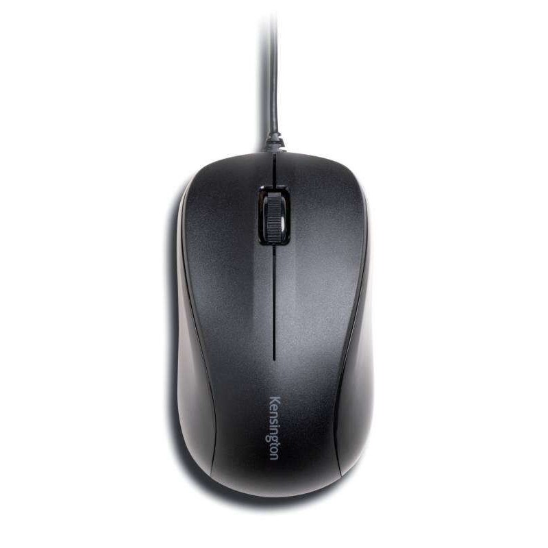 Mouse cablato Kensington Valumouse a 3 pulsanti - Sensore ottico ad alta definizione - Nero Mouse cablato Kensington Valumouse a 3 pulsanti - Sensore ottico ad alta definizione - Nero