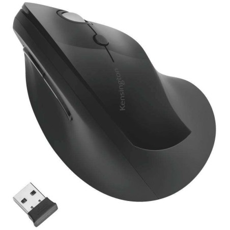 Kensington Raton Inalambrico Vertical PRO Fit Ergo - Mejora de Postura - Contorno Natural - Negro