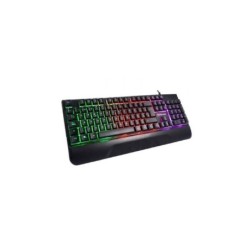 3GO Droxio Kasumi Teclado Gaming USB - Iluminacion LED RGB - 12 Teclas Multimedia