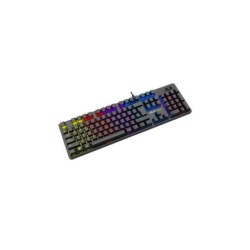 3GO Droxio Katori Teclado Mecanico Gaming USB - Iluminacion LED RGB - 12 Teclas Multimedia - 5 Teclas Macro - Color Negro