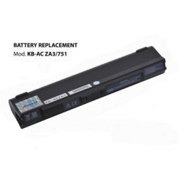 Kloner KB-AC-ZA3/751 Batteria per Acer Aspire 4400mAh 10,8V