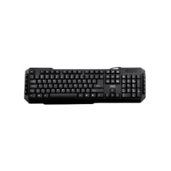 3GO Teclado Multimedia de Membrana Drile PS2 - 105 teclas + 10 multimedia - Color Negro