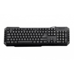 Tastiera multimediale USB Drile 3GO KB - 105 tasti + 10 multimediali - Colore nero