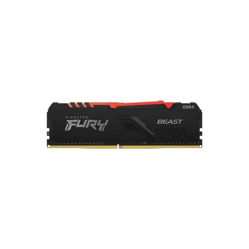 Kingston Fury Beast Memoria RAM DDR4 3200 MHz 8GB CL16 RGB Kingston Fury Beast Memoria RAM DDR4 3200 MHz 8GB CL16 RGB