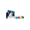 Confezione da 4 cartucce d'inchiostro originali Brother LC1000 - LC1000VALBP