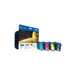 Brother LC1100 Pack de 4 Cartuchos de Tinta Originales - LC1100VALBP