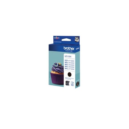 Cartuccia d'inchiostro originale nero Brother LC123 - LC123BKBP