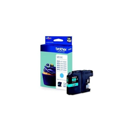 Cartuccia d'inchiostro originale Brother LC123 ciano - LC123CBP