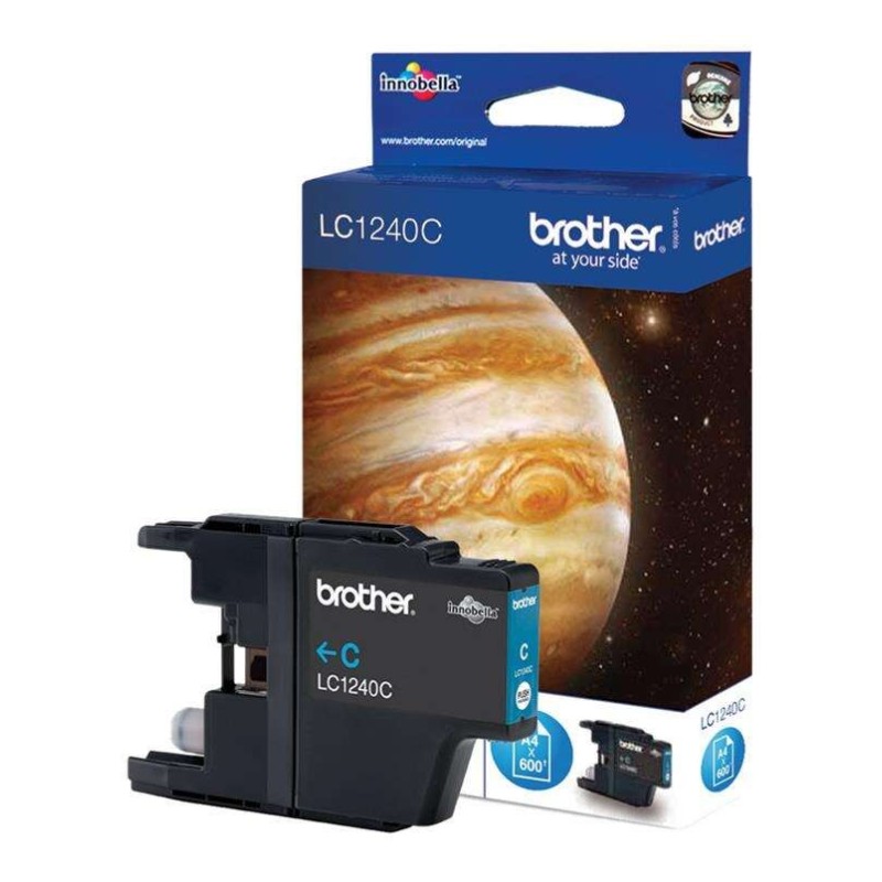 Cartuccia d'inchiostro originale Brother LC1240 ciano - LC1240CBP Cartuccia d'inchiostro originale Brother LC1240 ciano - LC1240CBP