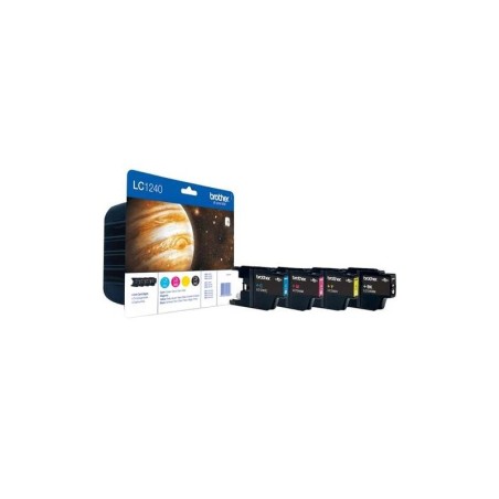 Confezione da 4 cartucce d'inchiostro originali Brother LC1240 - LC1240VALBP