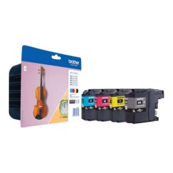 Confezione da 4 cartucce d'inchiostro originali Brother LC127XL/LC125XL - LC127XLVALBP
