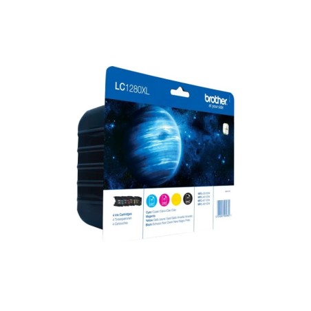 Confezione da 4 cartucce d'inchiostro originali Brother LC1280XL - LC1280XLVALBP