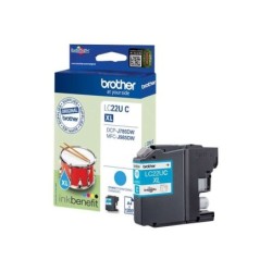 Cartuccia d'inchiostro originale Brother LC22U ciano - LC22UCBP