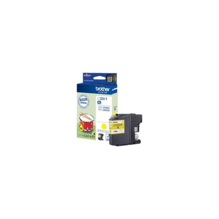 Cartuccia d'inchiostro originale gialla Brother LC22U - LC22UYBP