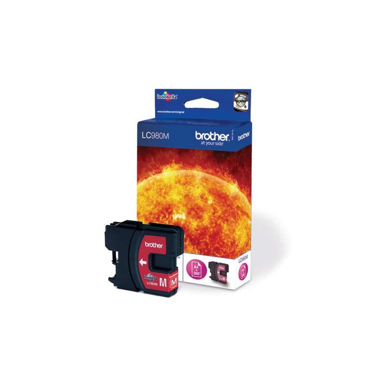 Cartuccia d'inchiostro originale magenta Brother LC980 - LC980M