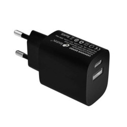 Leotec Cargador Universal Carga Rapida 1xUSB-C PD + 1x USB-A 20W