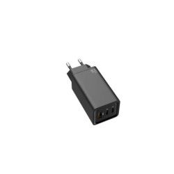Leotec Cargador Universal Carga Rapida GaN 2 USB-C PD + 1 USB-A 65W