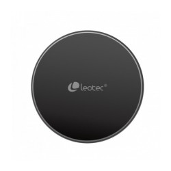 Leotec Cargador Inalambrico 15W - Compatible con Dispositivos Qi - Deteccion Automatica