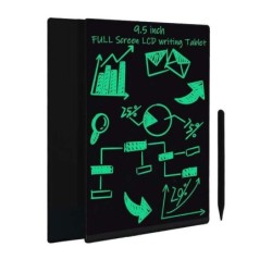 Leotec Nine Pizarra Digital LCD 9.5" de Tinta Electronica - Sin Luz Azul - Boton de Bloqueo - Lapiz Magnetico - Color Negro