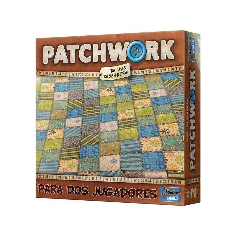 Gioco da tavolo Patchwork - Tema astratto/cucito - 2 giocatori - Da 8 anni in su - Durata 15-30 minuti. ca. Gioco da tavolo Patchwork - Tema astratto/cucito - 2 giocatori - Da 8 anni in su - Durata 15-30 minuti. ca.