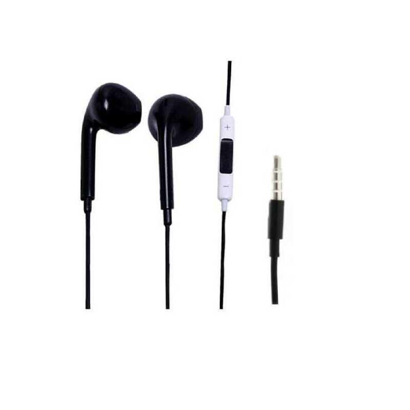L-Link EarPods Auriculares con Microfono - Control en Cable - Color Negro