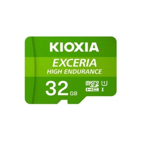 Kioxia Exceria Scheda Micro SDHC ad Alta Resistenza 32GB UHS-I V10 Classe 10 con Adattatore