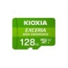 Scheda Micro SDXC Kioxia Exceria ad alta resistenza 128 GB UHS-I V30 Classe 10 con adattatore