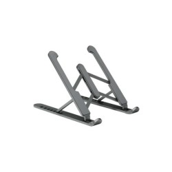 Aisens Soporte de Sobremesa Ajustable para Portatil / Tablet Oscuro - Color Gris