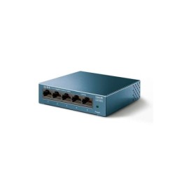 Switch da tavolo TP-Link - 5 porte 10/100/1000Mbps - Tecnologia Green - Controllo del flusso - Plug &amp; Play