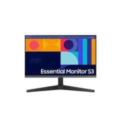 Samsung Essential Monitor S3 24" Full HD - LCD - IPS - 16:9 - 100 Hz - Ángulo de vision 178° - Color Negro