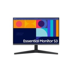 Samsung Essential Monitor S3 27" Full HD - LCD - IPS - 16:9 - 100 Hz - Ángulo de vision 178° - Color Negro