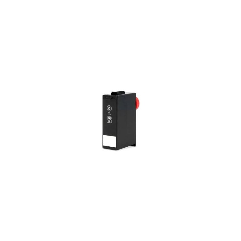 Cartuccia d'inchiostro pigmentato nero generico Lexmark 150XL/155XL - Sostituisce 14N1614E/14N1619E/14N1614E/14N1607E Cartuccia d'inchiostro pigmentato nero generico Lexmark 150XL/155XL - Sostituisce 14N1614E/14N1619E/14N1614E/14N1607E