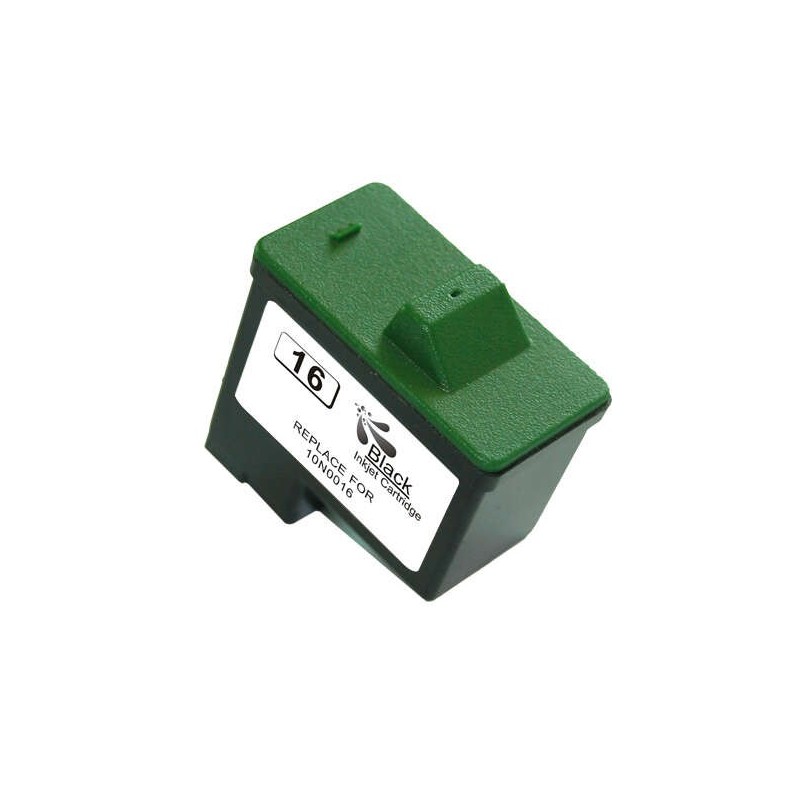 Cartuccia d'inchiostro generica nera Lexmark 16/17 - Sostituisce 10N0016E/10NX217E Cartuccia d'inchiostro generica nera Lexmark 16/17 - Sostituisce 10N0016E/10NX217E