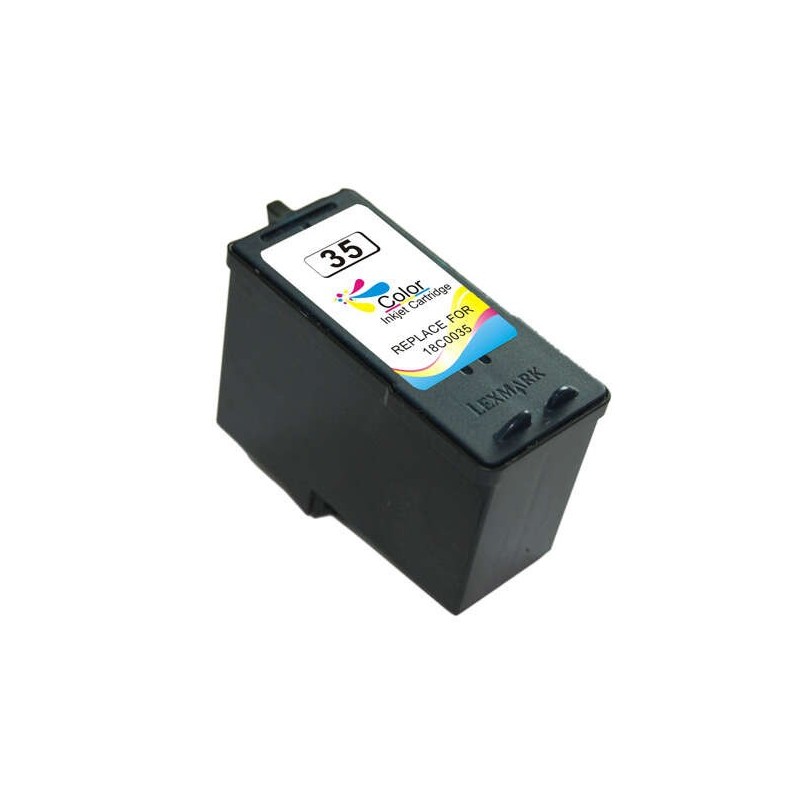 Cartuccia d'inchiostro generica a colori Lexmark 35 - Sostituisce 18C0035E Cartuccia d'inchiostro generica a colori Lexmark 35 - Sostituisce 18C0035E
