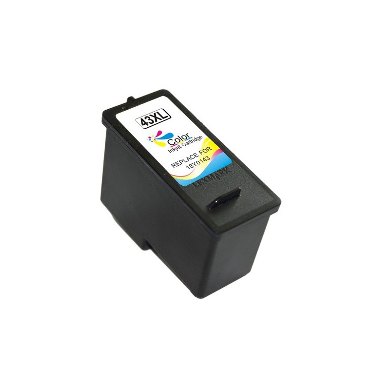 Cartuccia d'inchiostro generica a colori Lexmark 43XL/41 - Sostituisce 18Y0143E/18Y0141E