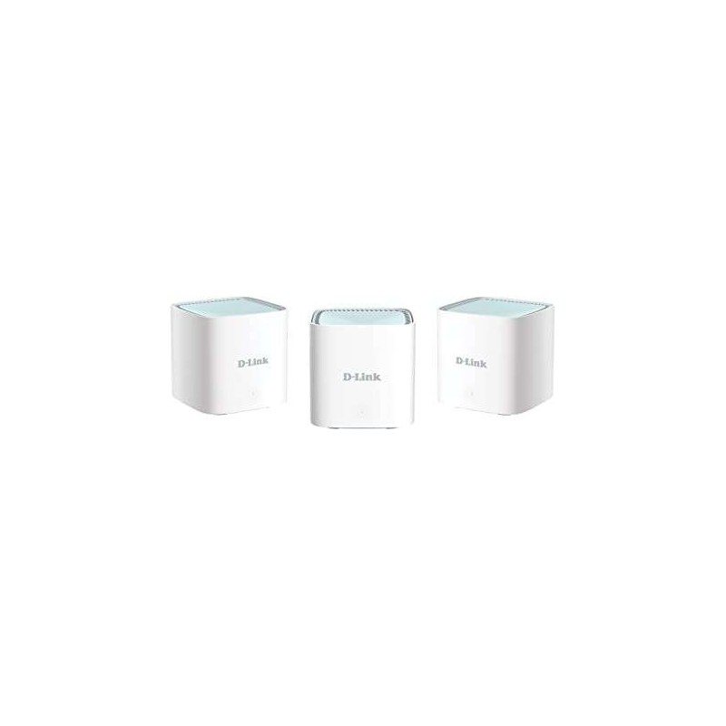 D-Link Eagle Pro AI Sistema WiFi Mesh WiFi 6 AX1500 Dual Band - 3 Unidades - MU-MIMO, OFDMA y BSS D-Link Eagle Pro AI Sistema WiFi Mesh WiFi 6 AX1500 Dual Band - 3 Unidades - MU-MIMO, OFDMA y BSS
