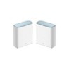 Sistema WiFi D-Link Eagle Pro AI Mesh WiFi 6 AX3200 Dual Band - 2 unità - MU-MIMO, OFDMA