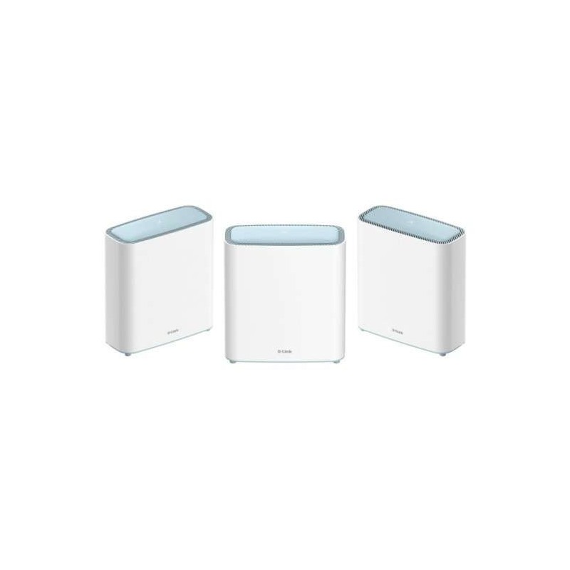 Sistema WiFi D-Link Eagle Pro AI Mesh WiFi 6 AX3200 Dual Band - 3 unità - MU-MIMO, OFDMA Sistema WiFi D-Link Eagle Pro AI Mesh WiFi 6 AX3200 Dual Band - 3 unità - MU-MIMO, OFDMA