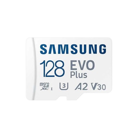 Scheda Micro SDXC Samsung EVO Plus 128 GB UHS-I U3 Classe 10 con adattatore