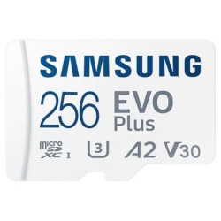 Scheda micro SDXC Samsung EVO Plus 256 GB UHS-I U3 V30